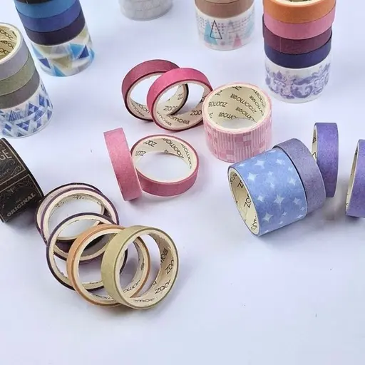 和紙膠帶裝飾組合（10捲）