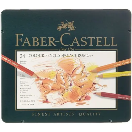 輝柏嘉Polychromos彩色鉛筆（24支裝）